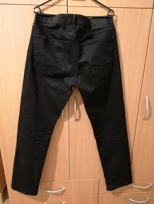 Džíny kalhoty pánské černé Cross Jeans - 2