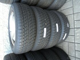 Plechové disky Citroen 14" 4x108 zimní pneu 175/65 R14 C - 2