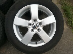 alu 16" VW Golf 6,Golf 5,Touran,Caddy,zimní 205/55R16 - 2