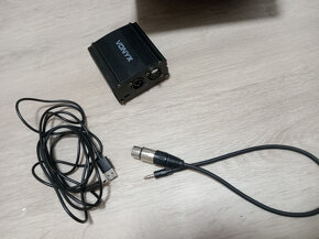 Vonyx VDX10 Fantomové napájení a jack/XLR půl metrový kabel - 2