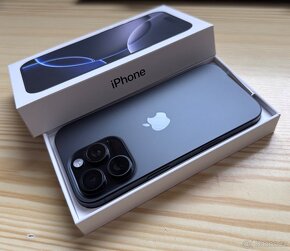 Apple iPhone 16 Pro 128gb Black Titanium-nový,záruka 2 roky. - 2