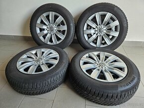 Kola VW/Skoda 5x112 Zimní 215/65/17 - Zánovní - 2