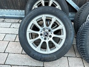 4x Sada zimních kol - 8mm 205/60 R16 + Disky Mercedes 5x112 - 2