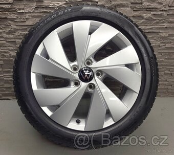 17" Originál VW Belmont Golf 8 5x112 NOVÁ ZIMNÍ SADA - 2