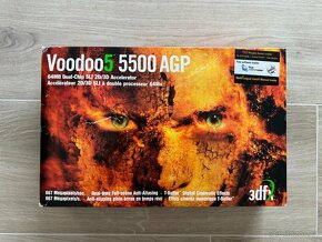 3dfx Voodoo 5 5500 64MB AGP + BOX, CD - 2