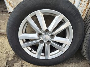 17"letní alu sada 5x114 origo Mitsubishi ASX 215/60 Conti - 2