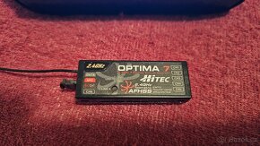 Rc souprava - Hitec Flash 7 + Optima 7 - Rc modely - 2