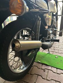 Jawa 350 dvoukomorové výfuky - 2