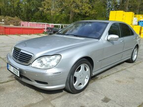 AMG S55 Long 2000 krásné nebourané německá verze po servisu - 2