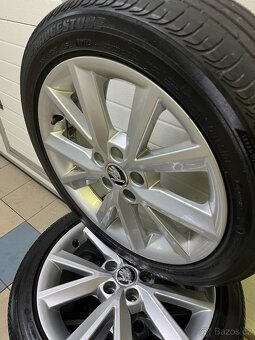 alu kola škoda 16" + letní pneu Bridgestone - 2