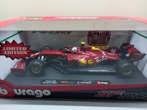 8x F1 FERRARI LECLERC VETTEL SAINZ RAIKKONEN BURAGO 1:18 - 2