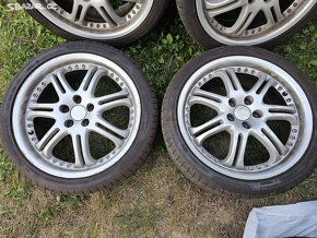 ALU kola 5x100 215/40 R17 / Letní pneu. - 2