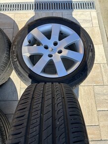 ALU kola Peugeot 308 letní 205/55 r16 - 2