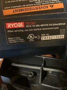 Pokosová pila Ryobi 110v - 2