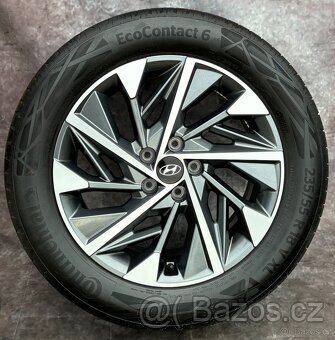 Originální Alu kola 5x114,3 Hyundai Tucson 235/55/18 DOT23 - 2