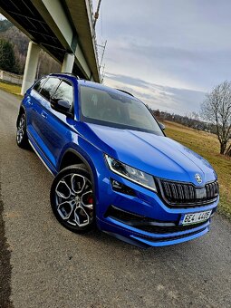 Škoda kodiaq RS 4x4 2.0tdi 176kw 7mist bufík top stav - 2