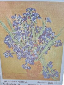 Diamantova mozaika "Irisy - Van Gogh" - 2