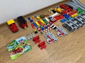 Lego Duplo vláčkodráha - dvě sady 10872 a 10874 - 2