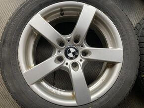 Alu kola BMW 3 E90 E91 16" 5x120 zimní CONTINENTAL 205/55R16 - 2