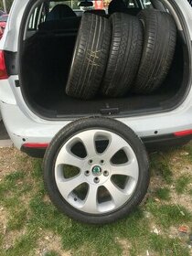 Prodám originál ALU kola Škoda Superb 5x112 r17 - 2