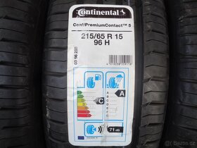 Letní pneu 215/65/15 R15 Continental - Nové - 2