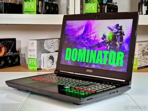 Herní notebook MSI DOMINATOR | ZÁRUKA | GTX 1070 8GB | 16GB - 2