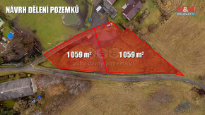 Prodej pozemku k bydlení, 2324 m², Česká Lípa - Okřešice - 2