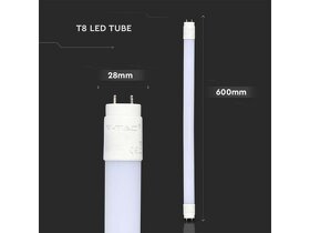 T8 LED trubice 9W, 850lm, G13, 60cm, plast - 2