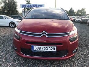 Citroën Grand C4 Picasso 1.6i 115 KW,Exklusive,TV,ČR.. - 2