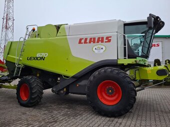 Claas Lexion 670. Rok 2011 - 2