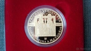 Zlatá 10 000 Kč KONSTANTIN A METODĚJ - PROOF, ČNB, ČR - 2