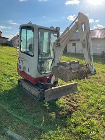 Takeuchi TB216 2016 3 lyžice Zemný Vrták - 2