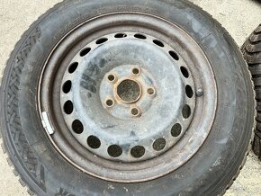 ZIMNÍ KOLA 5X112,6JX15,195/65R15,ŠKODA,AUDI,SEAT,VW,TOP PNEU - 2