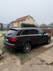 Audi Q7 3.0 TDI 176KW Sline 2009 Tažné 3500kg - 2