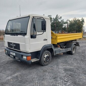 Man l2000 8.153, 3 stranny sklapec Meiller - 2