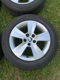 Alu kola disky Skoda Matone 15 Rapid Fabia 5x100 Fabia III 3 - 2