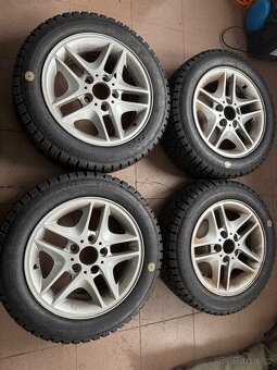 ALU KOLA BMW BBS 5X120 R16 + NOVE ZIMNI PNEU DIAMOND VRANIK - 2