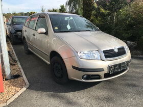 Skoda Fabia COMBI 1,4i 55kW 2005 BKY - díly, jezdí - 2