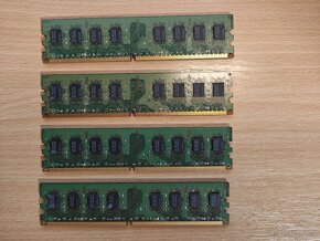 DDR2 desktopové paměti 4x2GB Samsung - 2