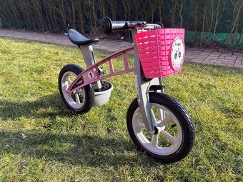 Odrážedlo FIRSTBIKE růžové - 2