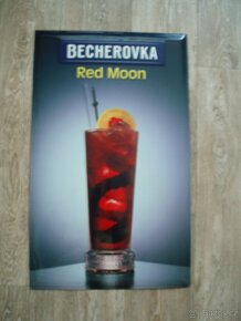 CEDULE plechová BECHEROVKA RED MOON - 2