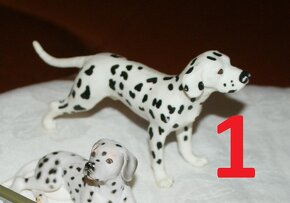 31. Dalmatin (Bullyland) + Oslátko zn. Schleich - 2