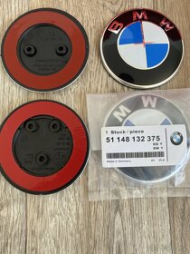 BMW 1x znak kapota nebo kufr  82mm - nový typ - 2