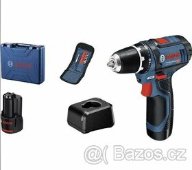 Bosch Professional GSR 12V-15 0601868109 +kufr+příslušenství - 2