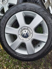 Alu kola 5x112 originál VW 205/55 R16 - 2