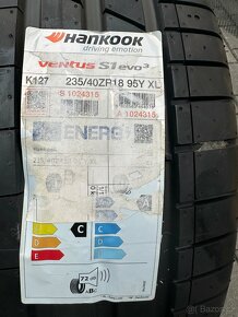 Nové letní pneu Hankook Ventus S1 235/40 r18 - KUSOVKA - 2