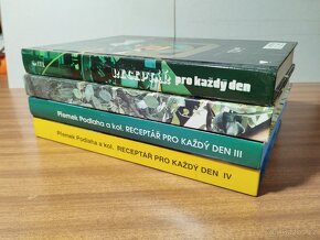 Receptář pro každý den 4x + Péče o pok. rostliny - 2