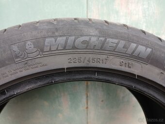 2x letni michelin 225/45 R17, vzorek 5mm - 2