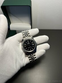 Seiko mod black dial datejust - 2