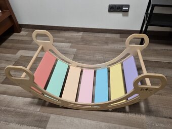 Montessori houpačka ByVici COMFORT 85cm + originální polštář - 2